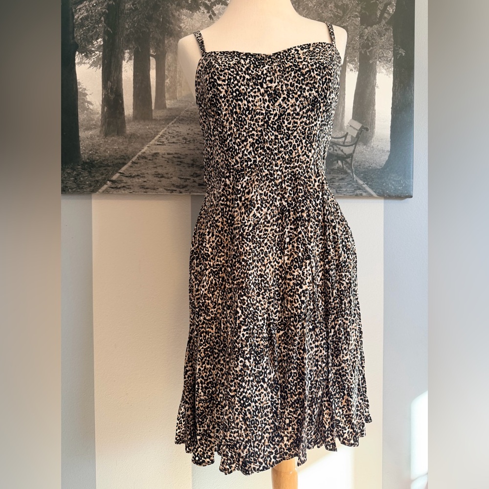Old Navy Leopard Print Dress